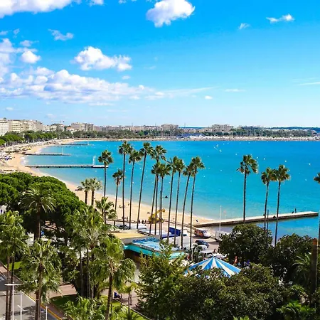 公寓 Vip 2 Chambres, 2 Salles De Bain Et 2 Wcs Palais Des Festivals Croisette *